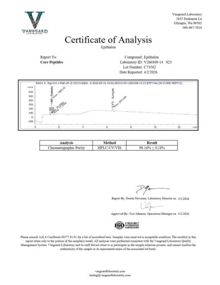 Epithalon Peptide